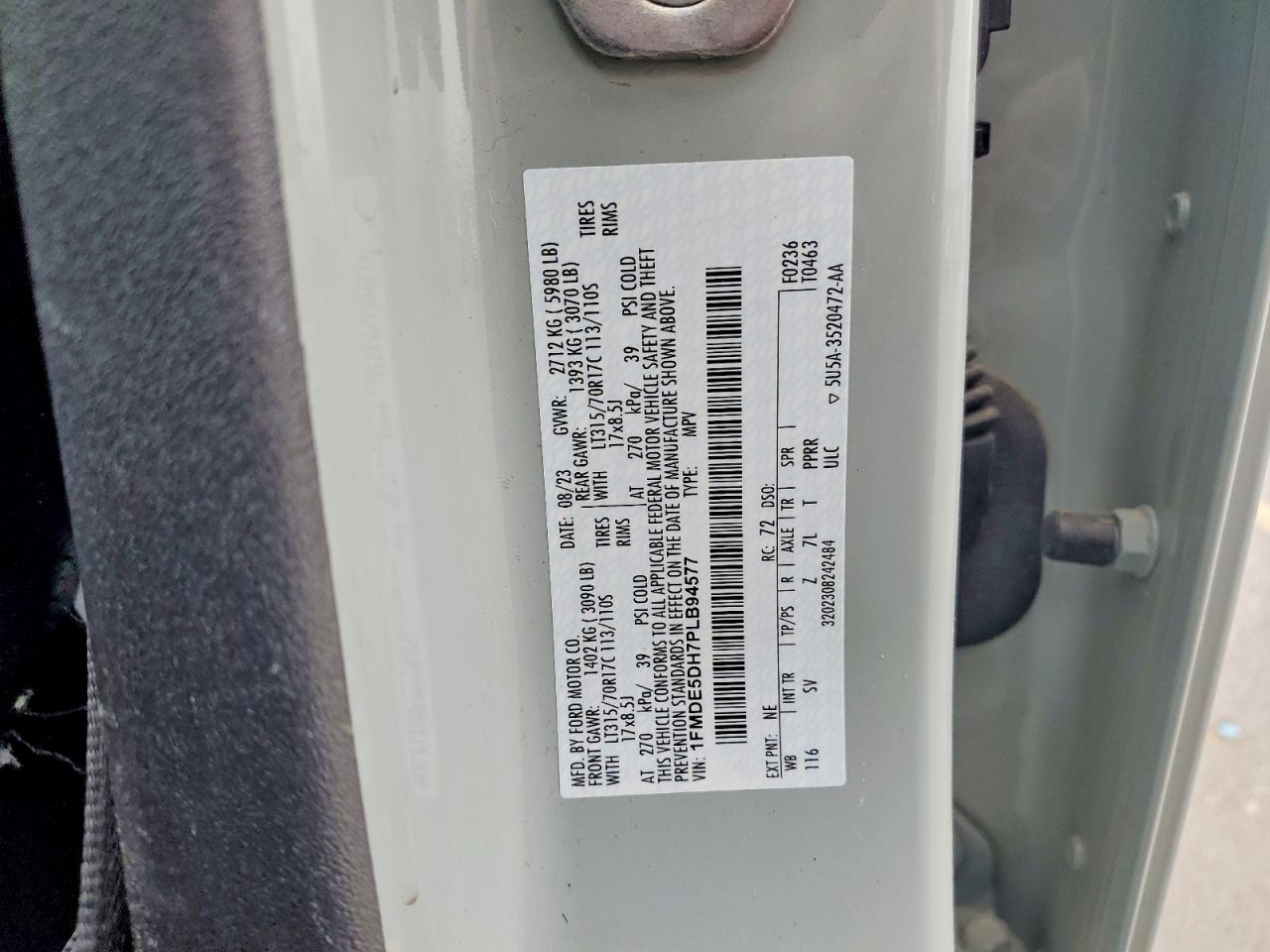 2023 FORD BRONCO BASE photo 12
