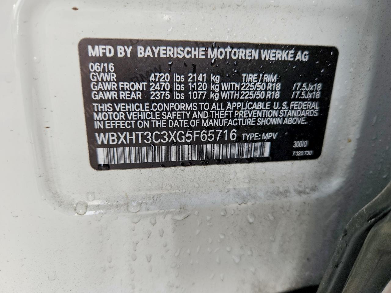 2016 BMW X1 XDRIVE28I photo 27