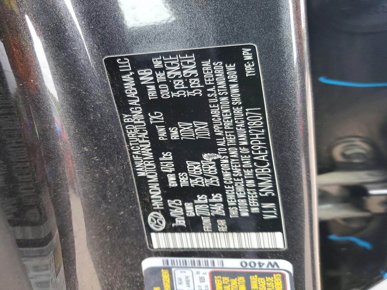2023 HYUNDAI TUCSON SEL photo 27