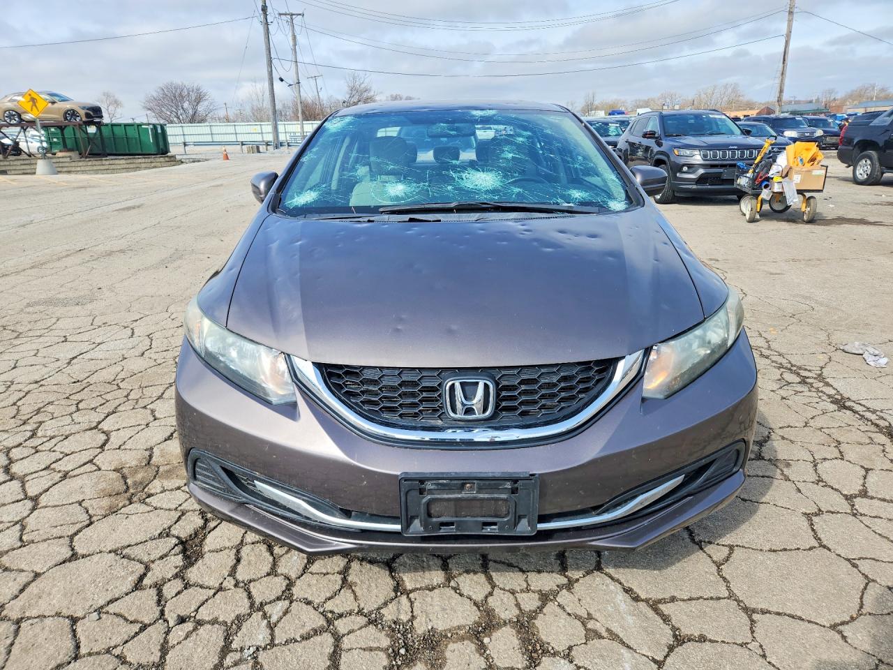 2014 HONDA CIVIC LX photo 5