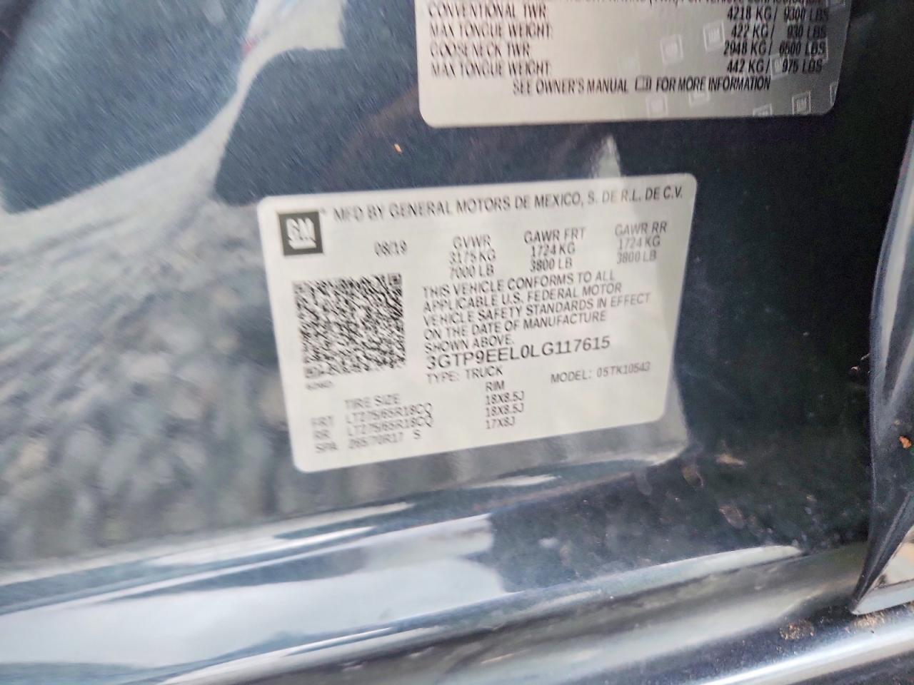 2020 GMC SIERRA K1500 AT4 photo 34