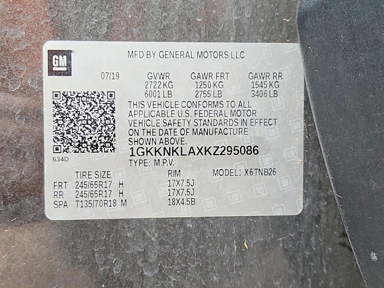 2019 GMC ACADIA SLE photo 25