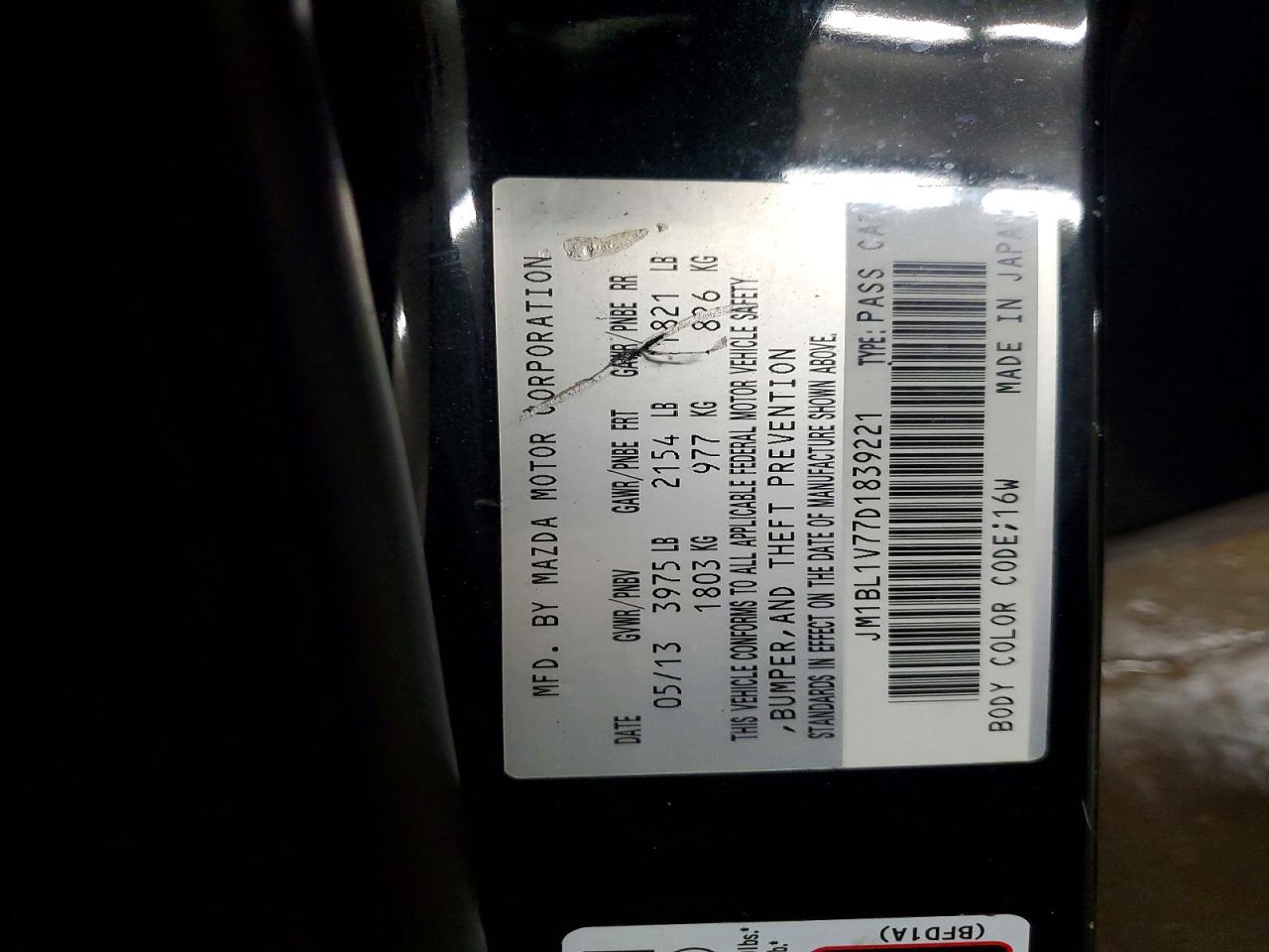 2013 MAZDA 3 I photo 25