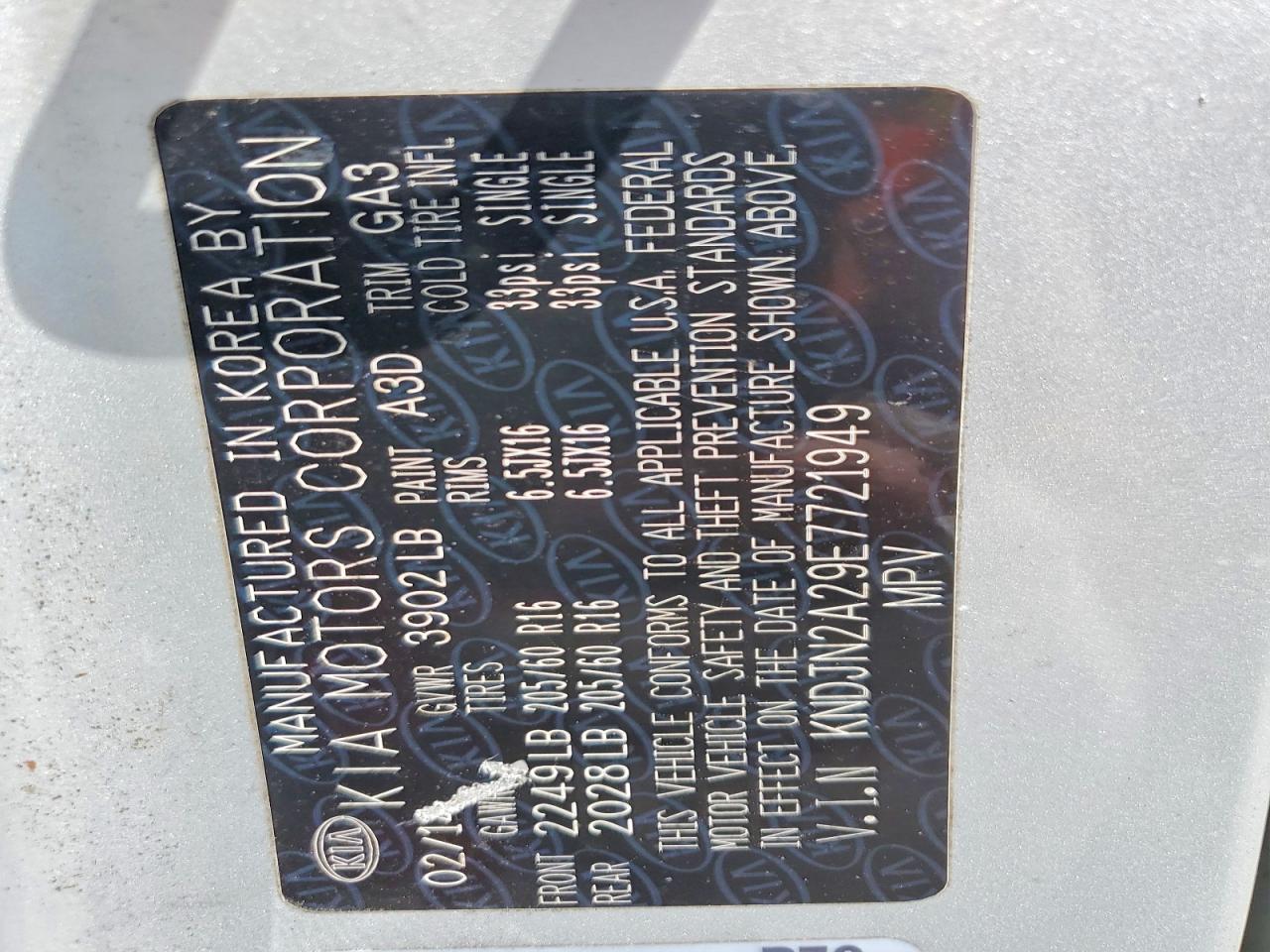 2014 KIA SOUL BASE photo 25