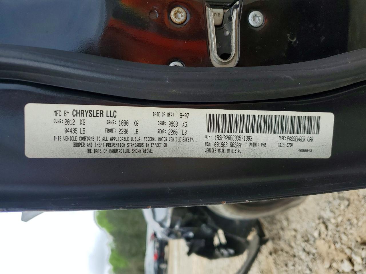 2008 DODGE CALIBER photo 25