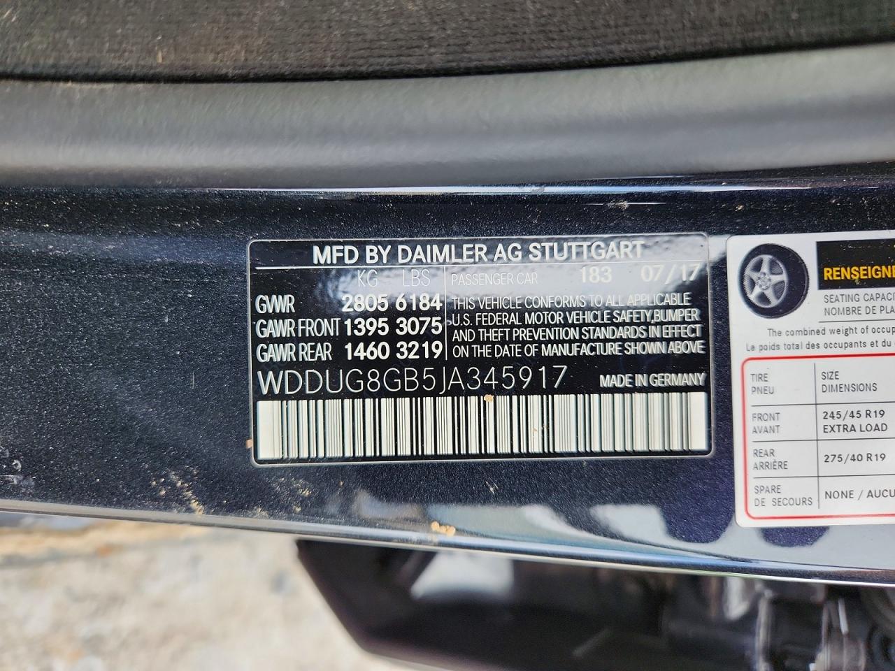 2018 MERCEDES-BENZ S 560 4MATIC photo 23