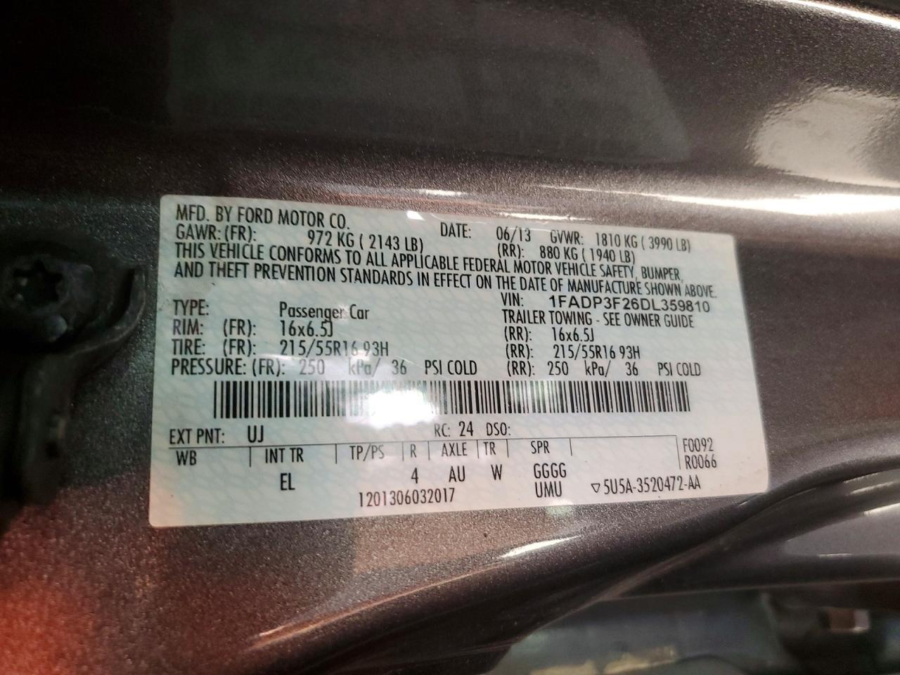 2013 FORD FOCUS SE photo 34