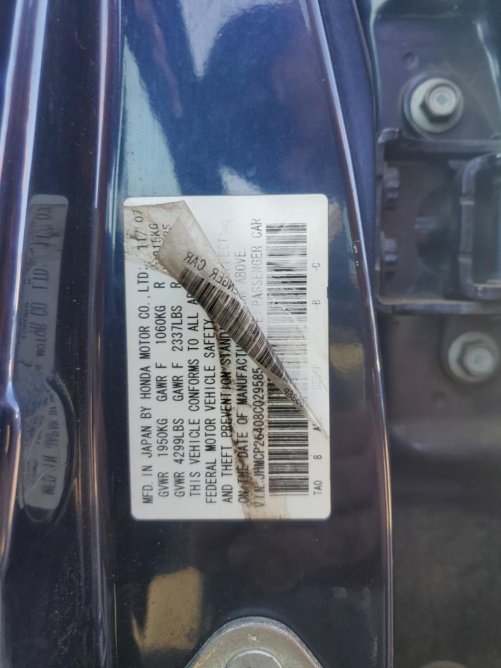 2008 HONDA ACCORD LXP photo 25