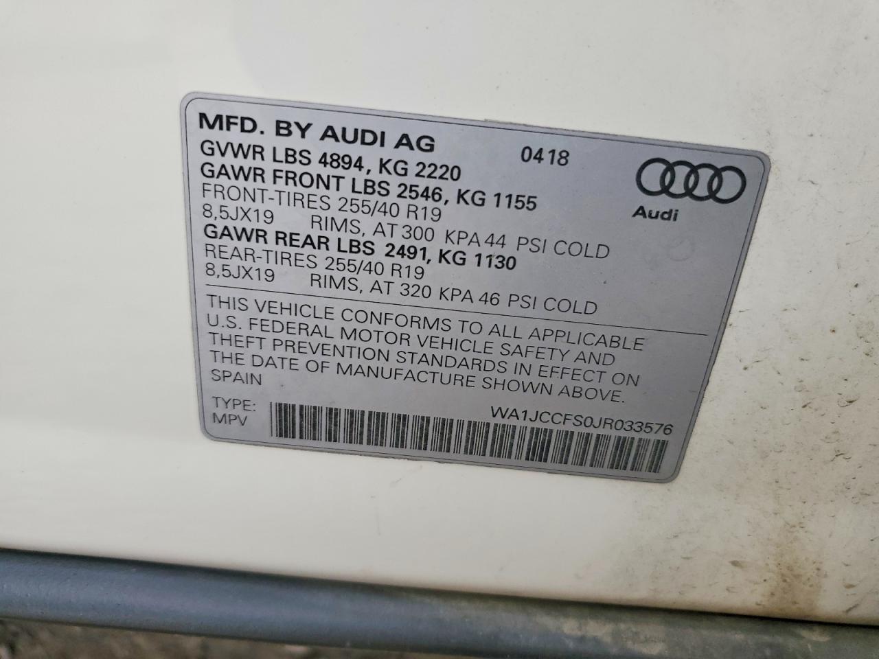 2018 AUDI Q3 PREMIUM PLUS photo 37