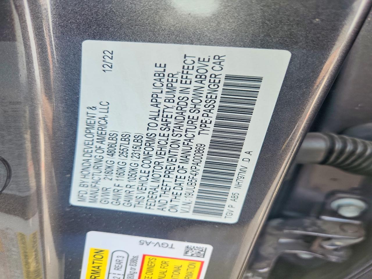 2023 ACURA TLX TECHNOLOGY photo 37