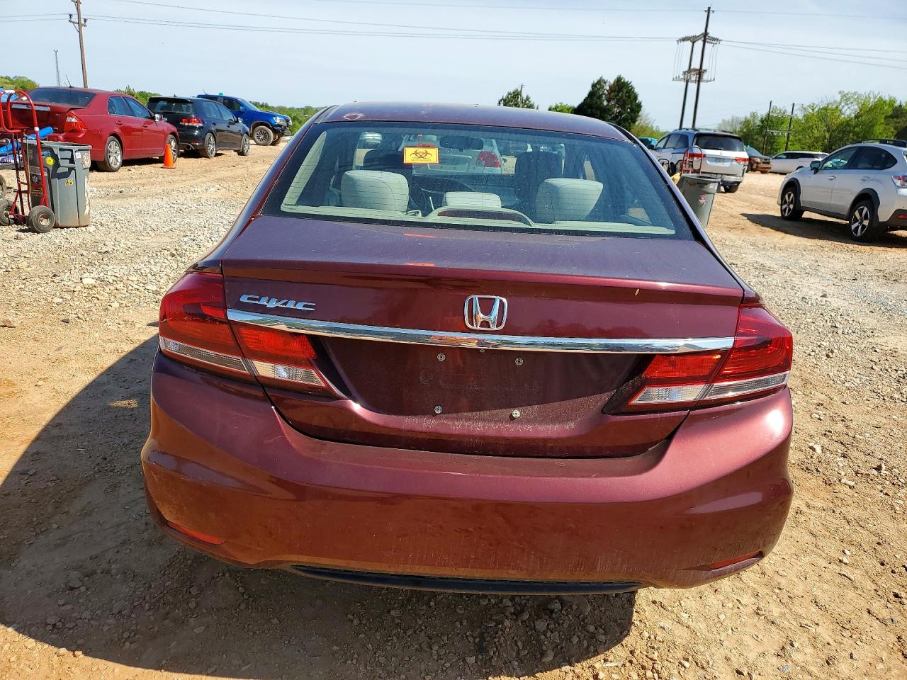 2015 HONDA CIVIC EX photo 16