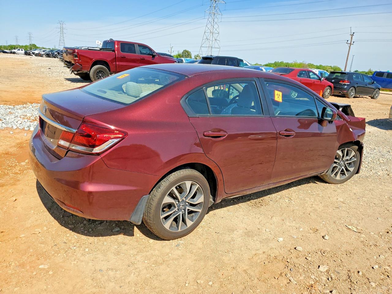 2015 HONDA CIVIC EX photo 7