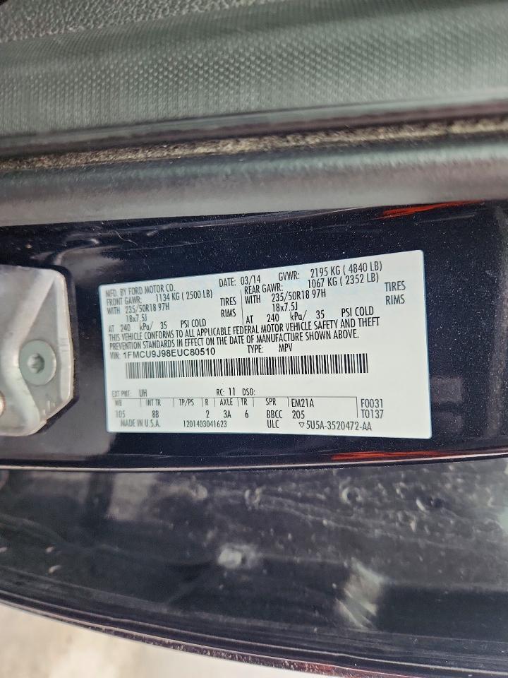 2014 FORD ESCAPE TITANIUM photo 25