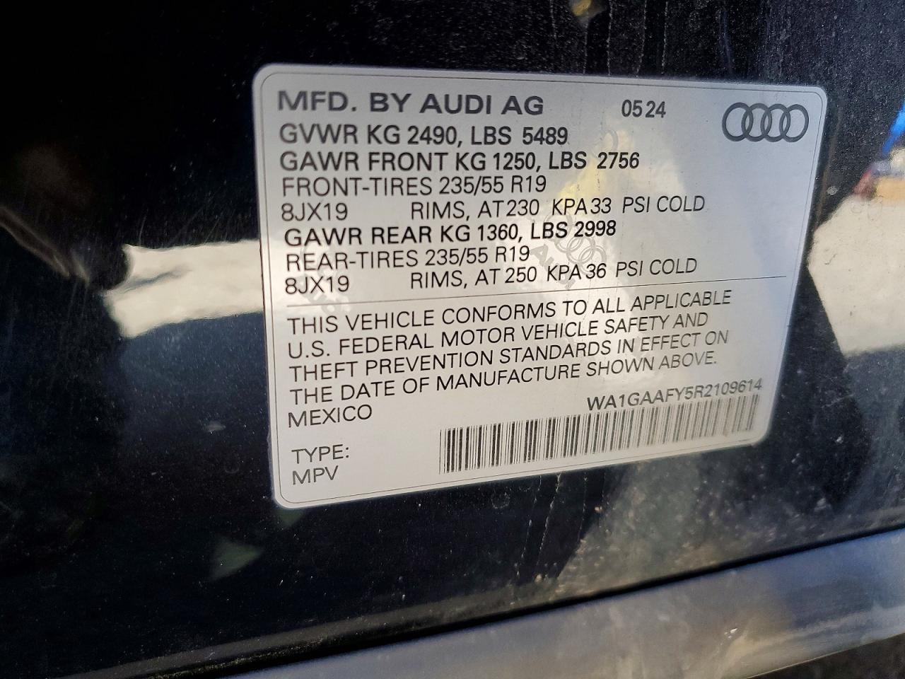 2024 AUDI Q5 PREMIUM 45 photo 25