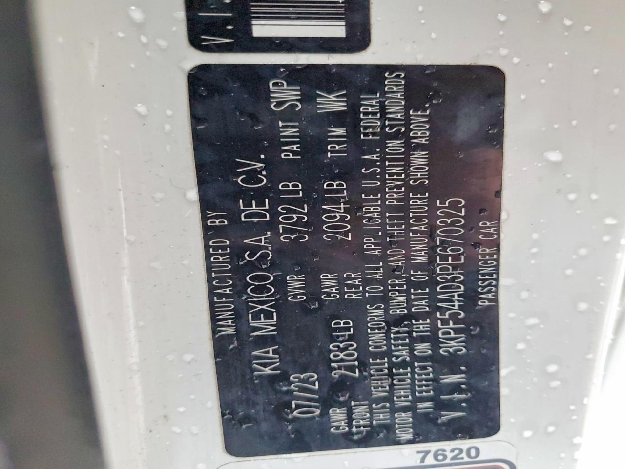 2023 KIA FORTE photo 23