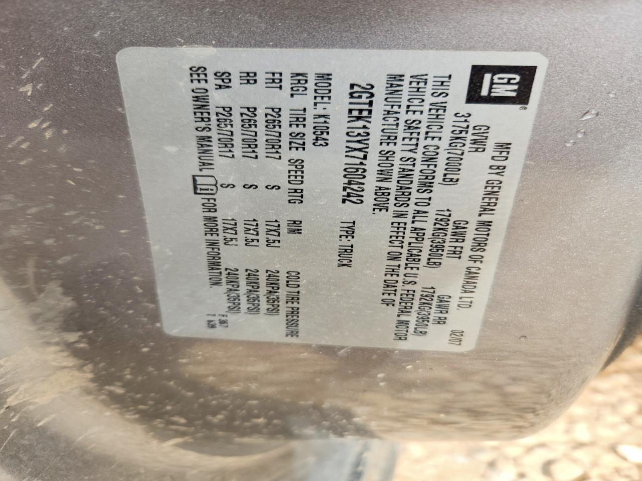 2007 GMC NEW SIERRA K1500 photo 25