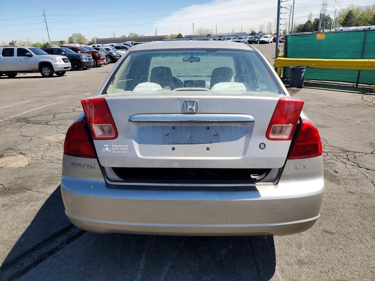 2002 HONDA CIVIC LX photo 11