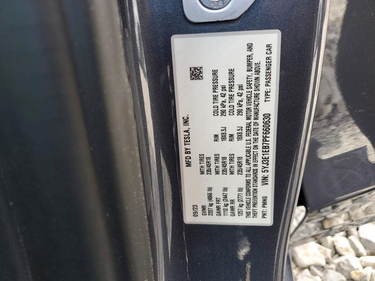 2023 TESLA MODEL 3 photo 25