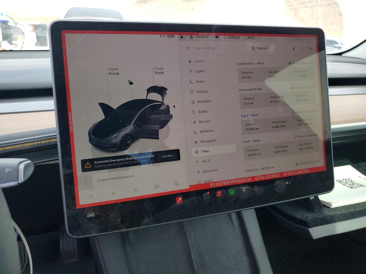 2023 TESLA MODEL 3 photo 17