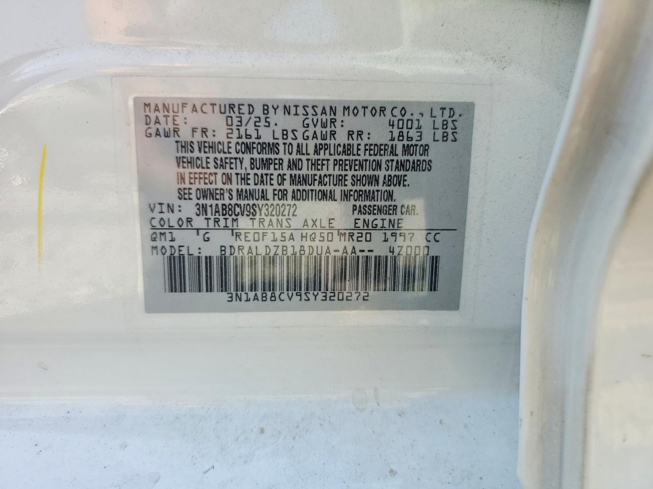 2025 NISSAN SENTRA SV photo 34