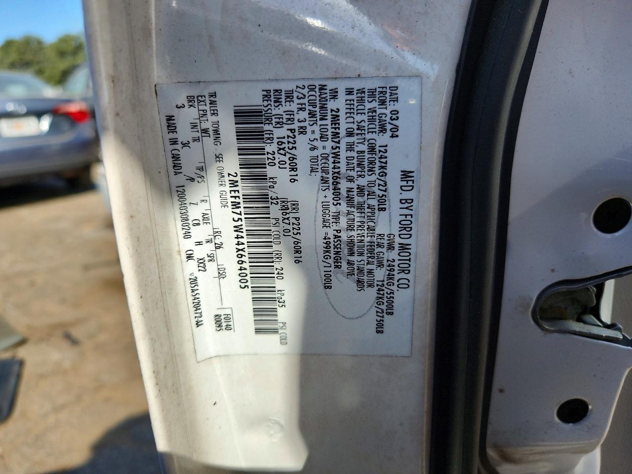 2004 MERCURY GRAND MARQUIS LS photo 23