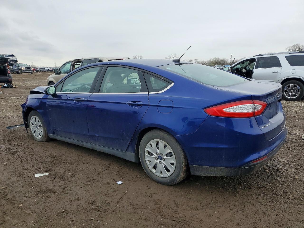 2014 FORD FUSION S photo 2