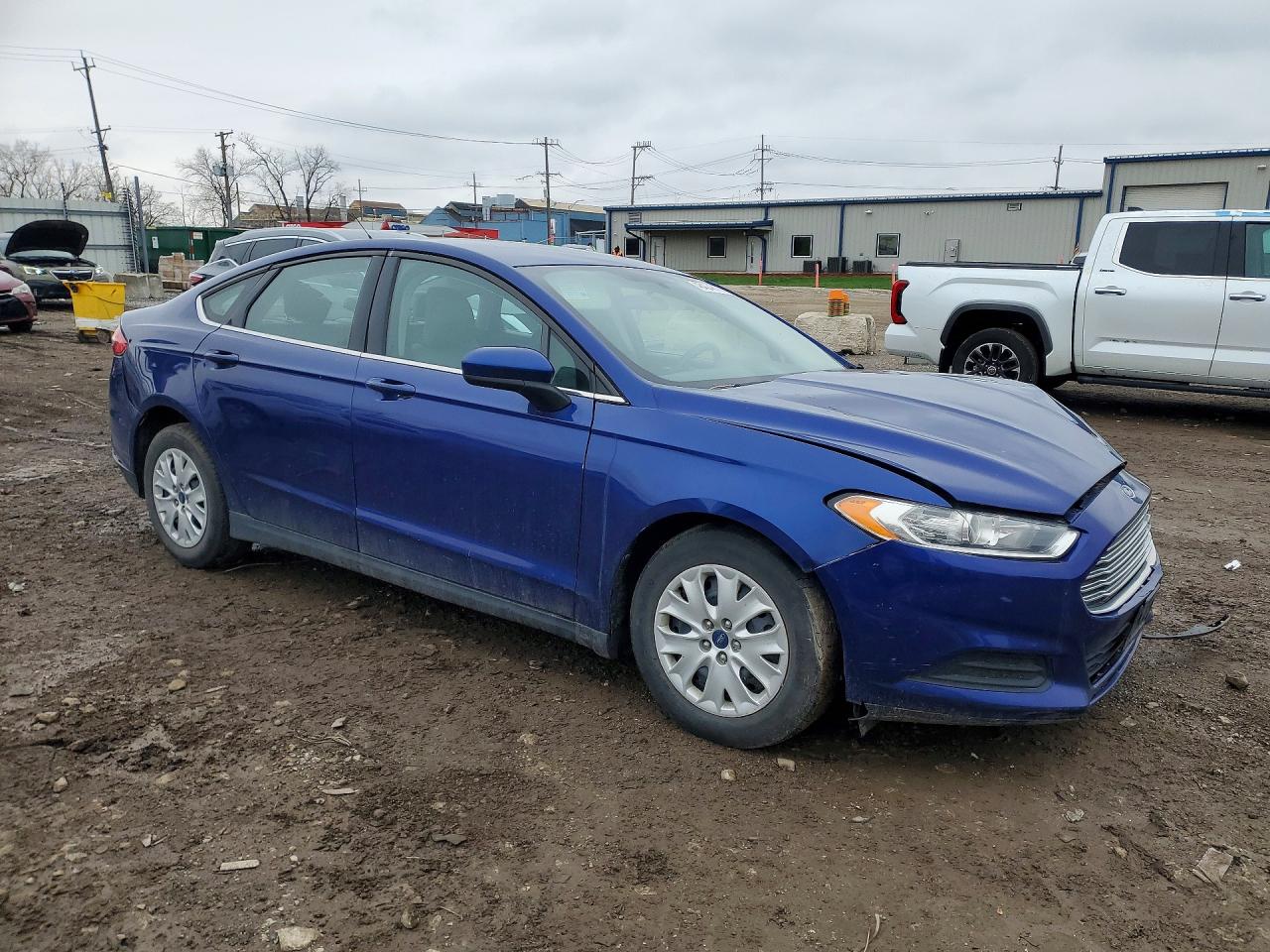 2014 FORD FUSION S photo 4