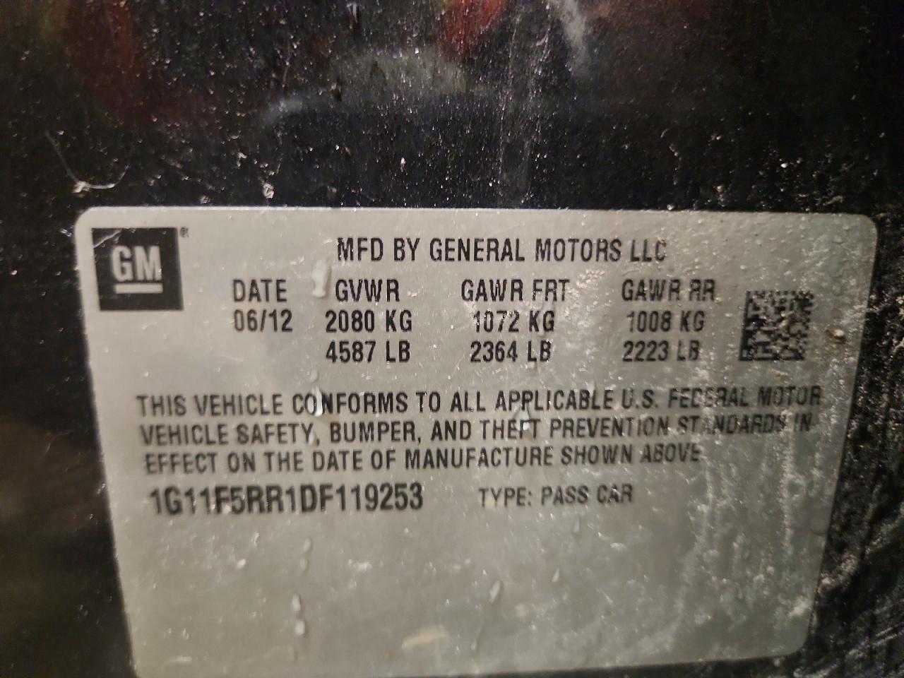 2013 CHEVROLET MALIBU 2LT photo 34