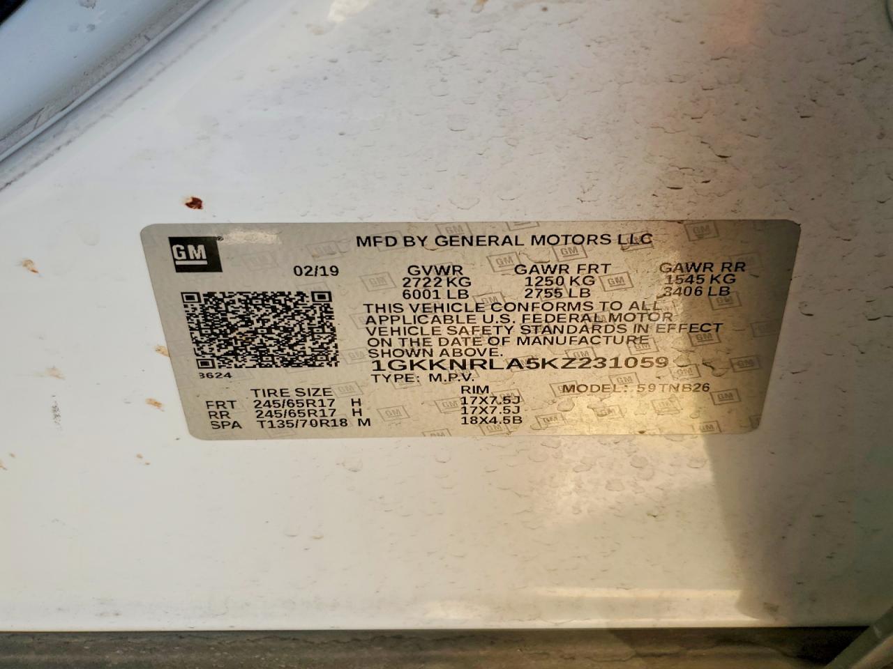 2019 GMC ACADIA SLE photo 37