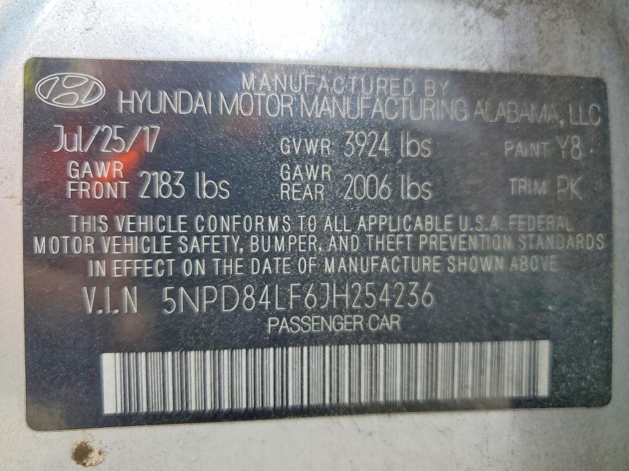 2018 HYUNDAI ELANTRA SEL photo 23