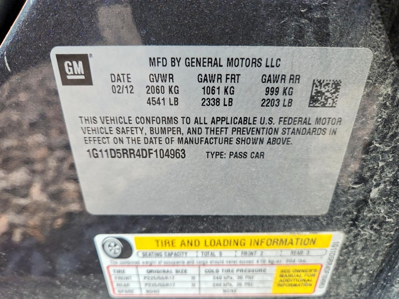 2013 CHEVROLET MALIBU 1LT photo 23