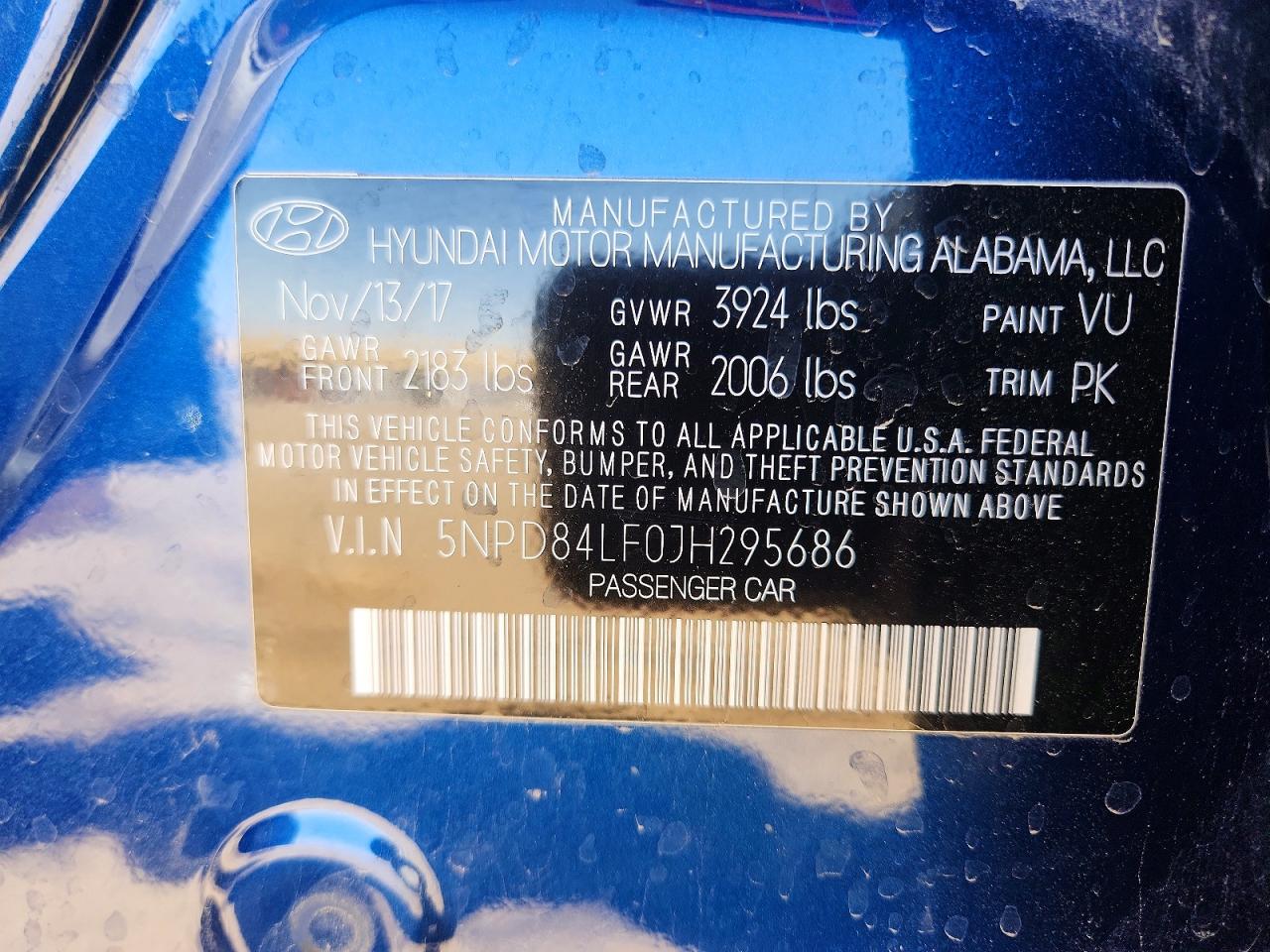 2018 HYUNDAI ELANTRA SEL photo 25