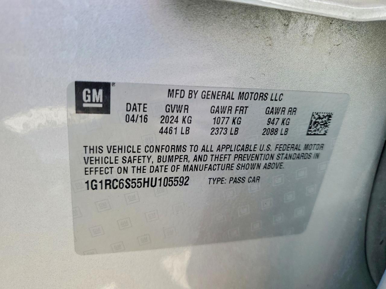 2017 CHEVROLET VOLT LT photo 23