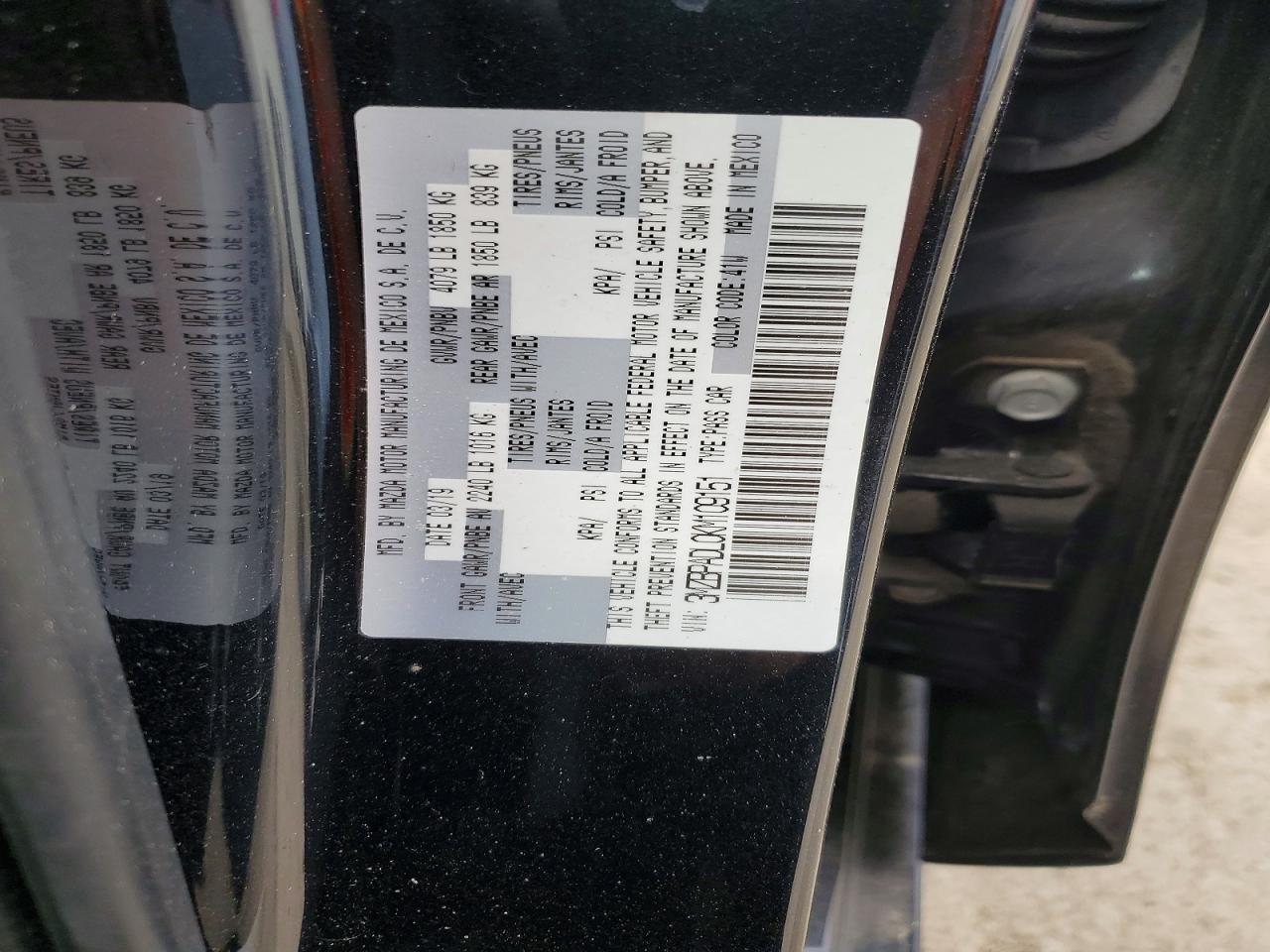 2019 MAZDA 3 PREFERRED photo 23