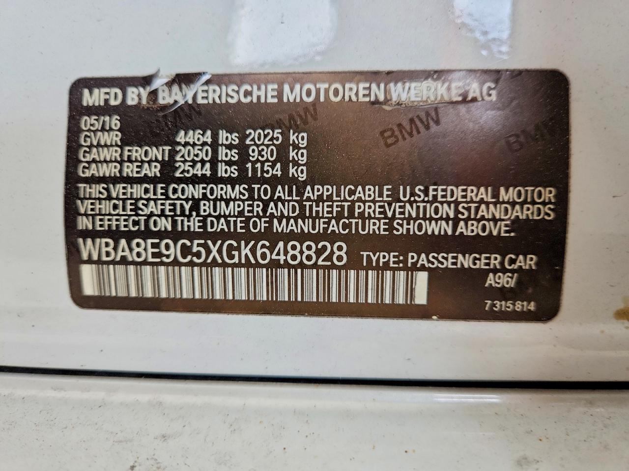 2016 BMW 328 I SULEV photo 25