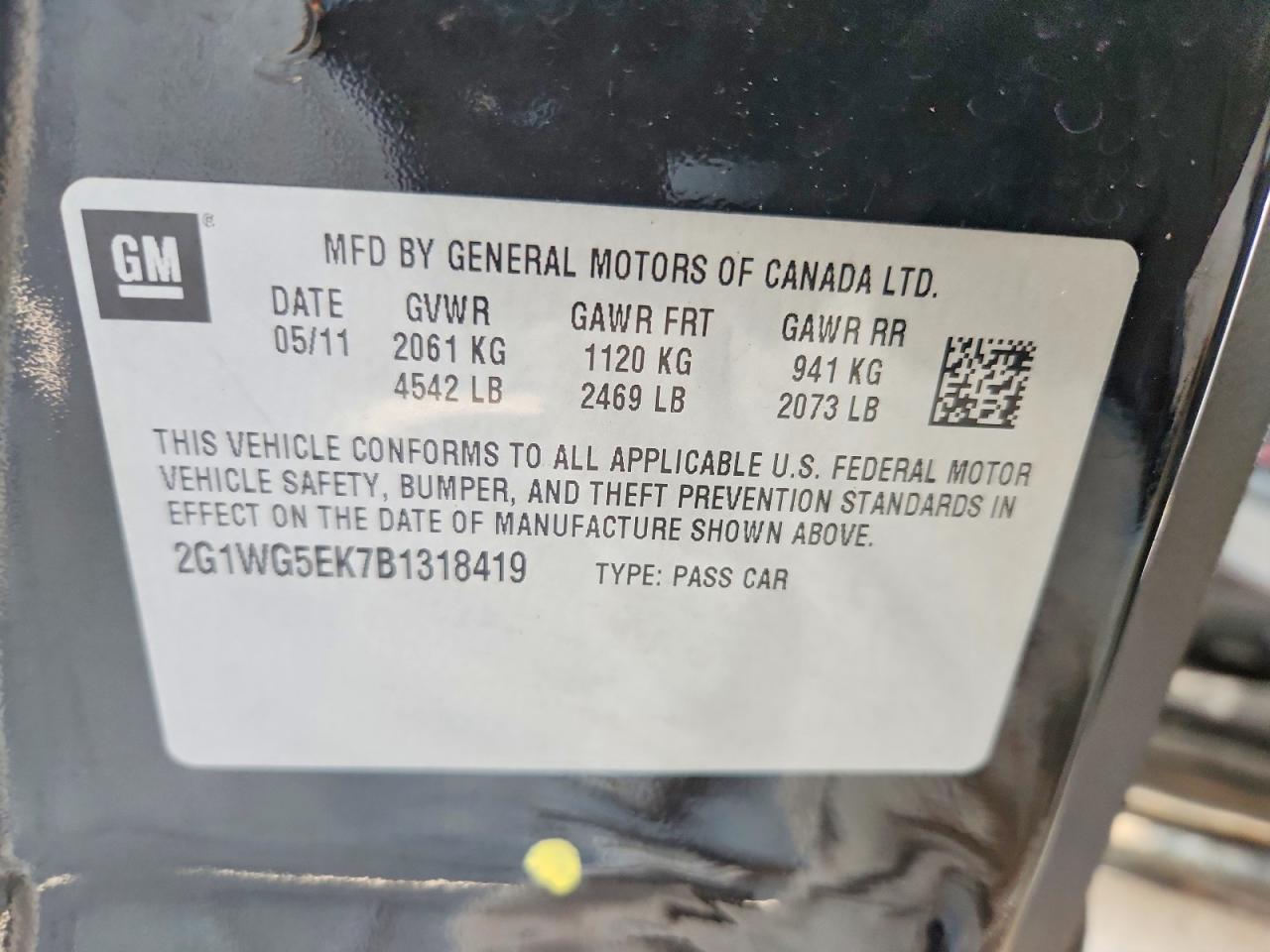 2011 CHEVROLET IMPALA LT photo 34