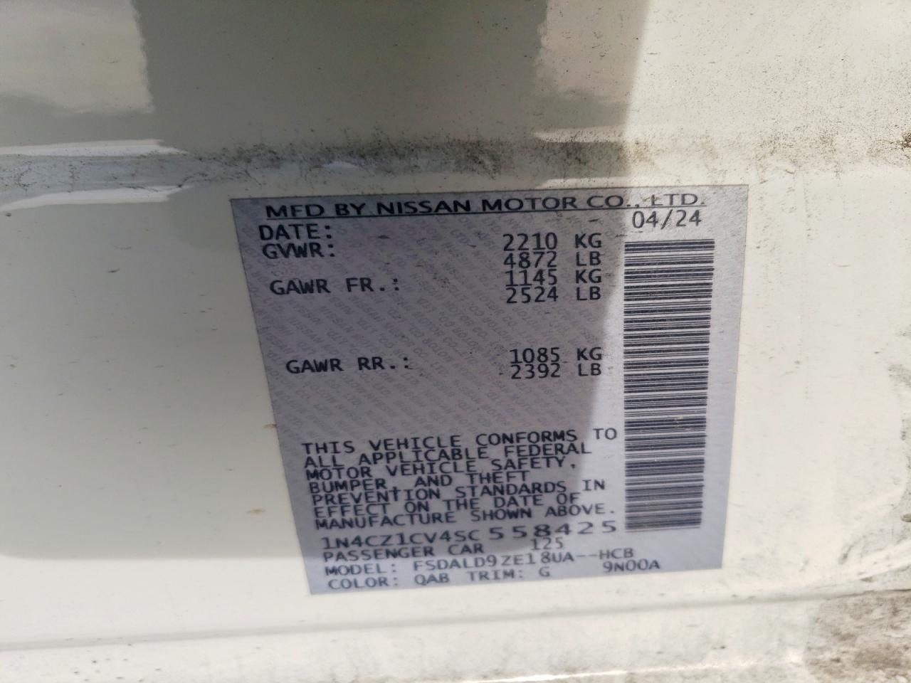 2025 NISSAN LEAF SV PLUS photo 25