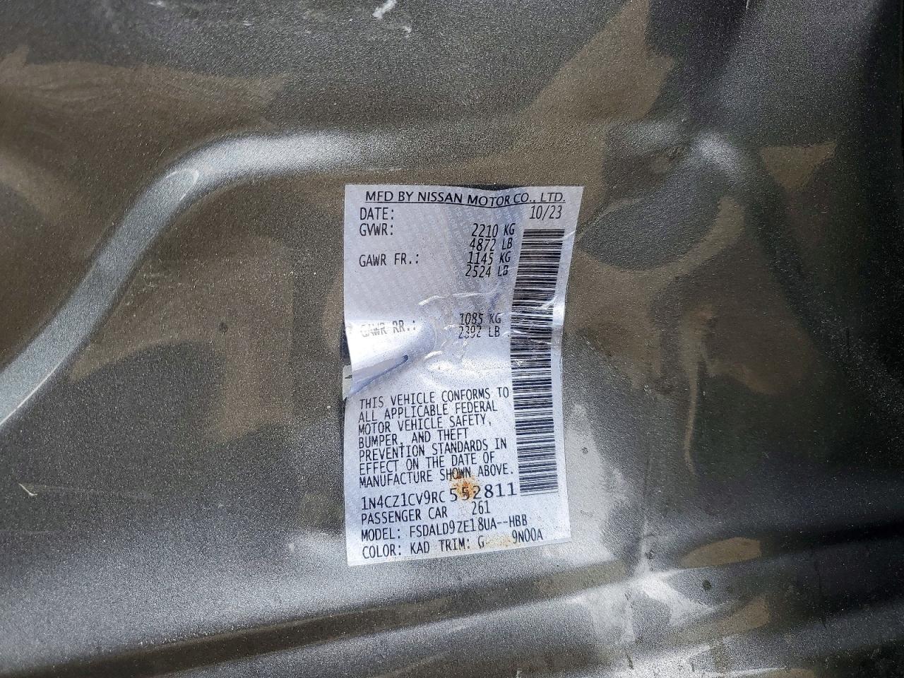 2024 NISSAN LEAF SV PLUS photo 34