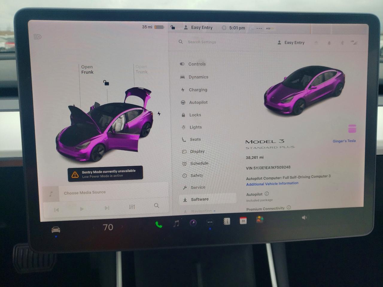 2019 TESLA MODEL 3 photo 9