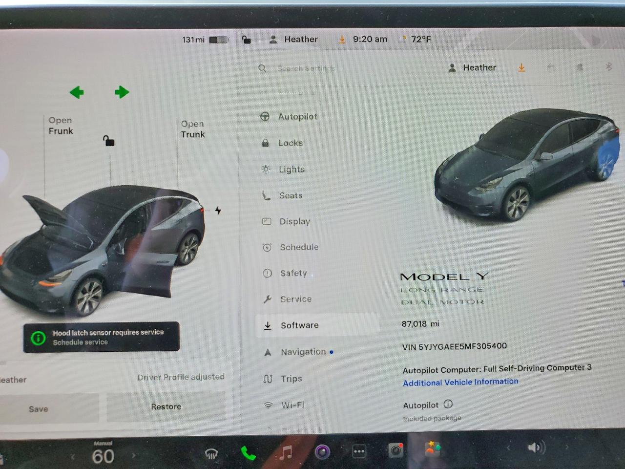 2021 TESLA MODEL Y photo 17