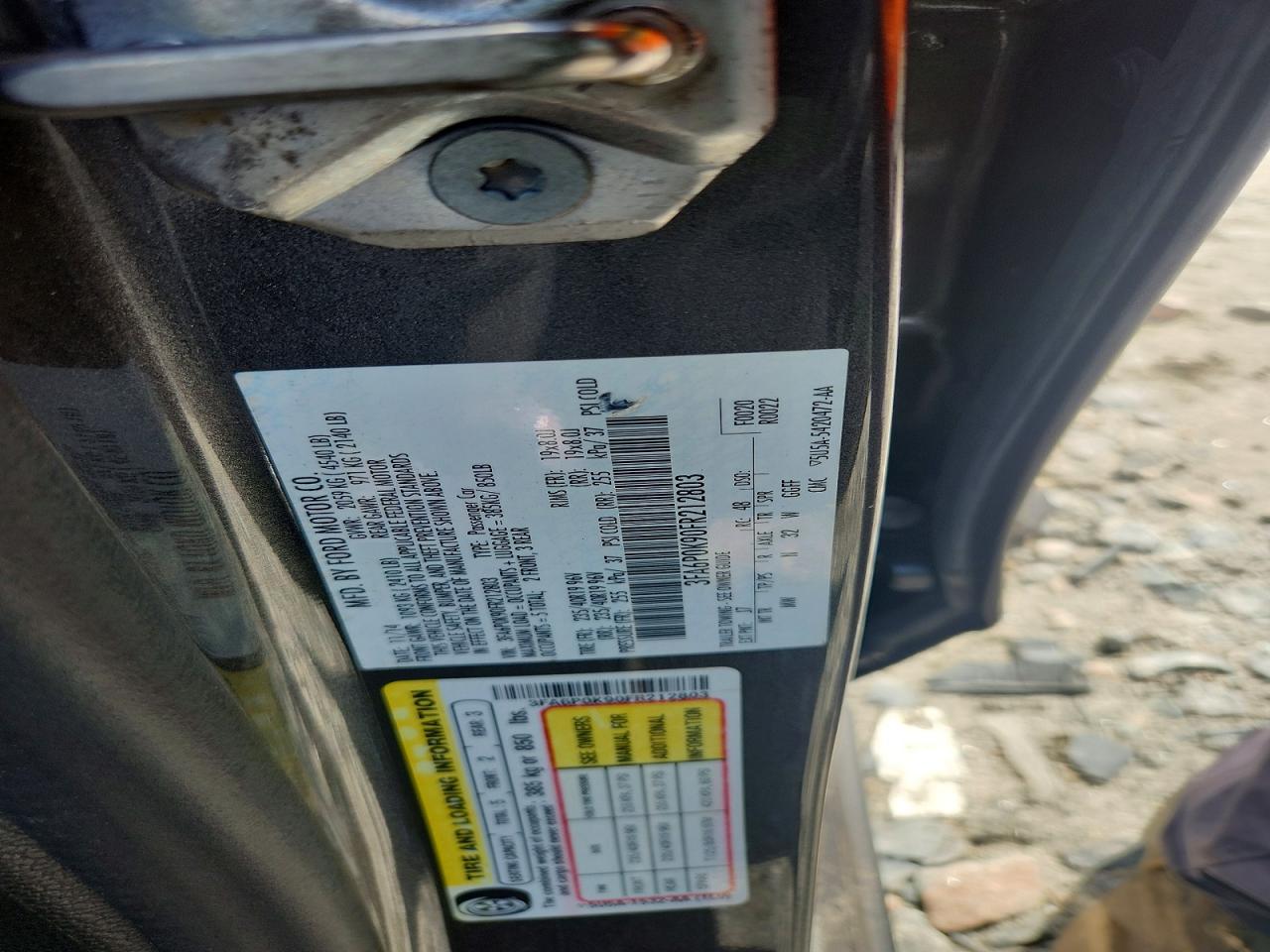 2015 FORD FUSION TITANIUM photo 37