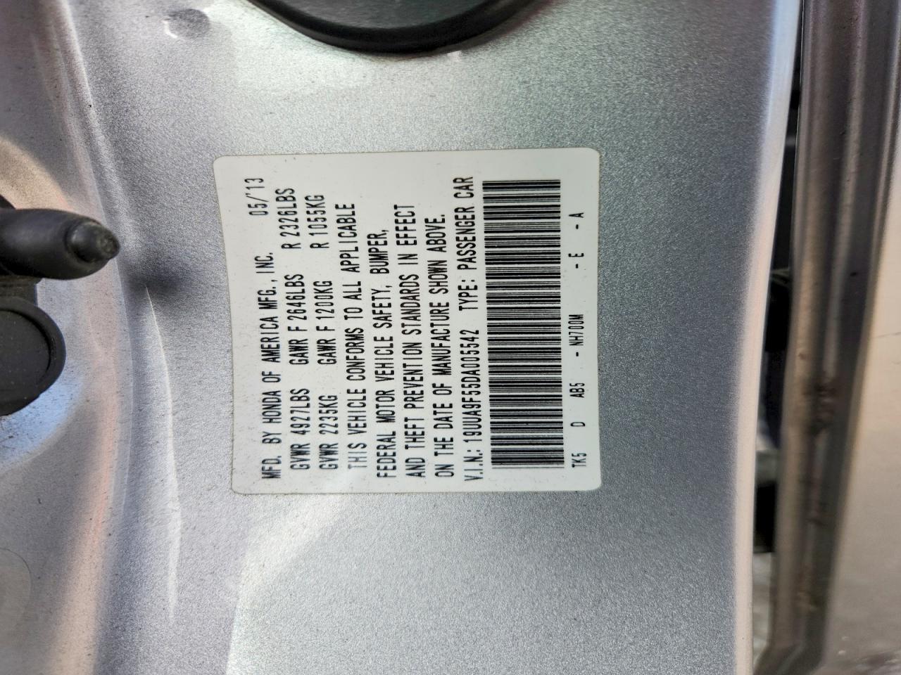 2013 ACURA TL TECH photo 23