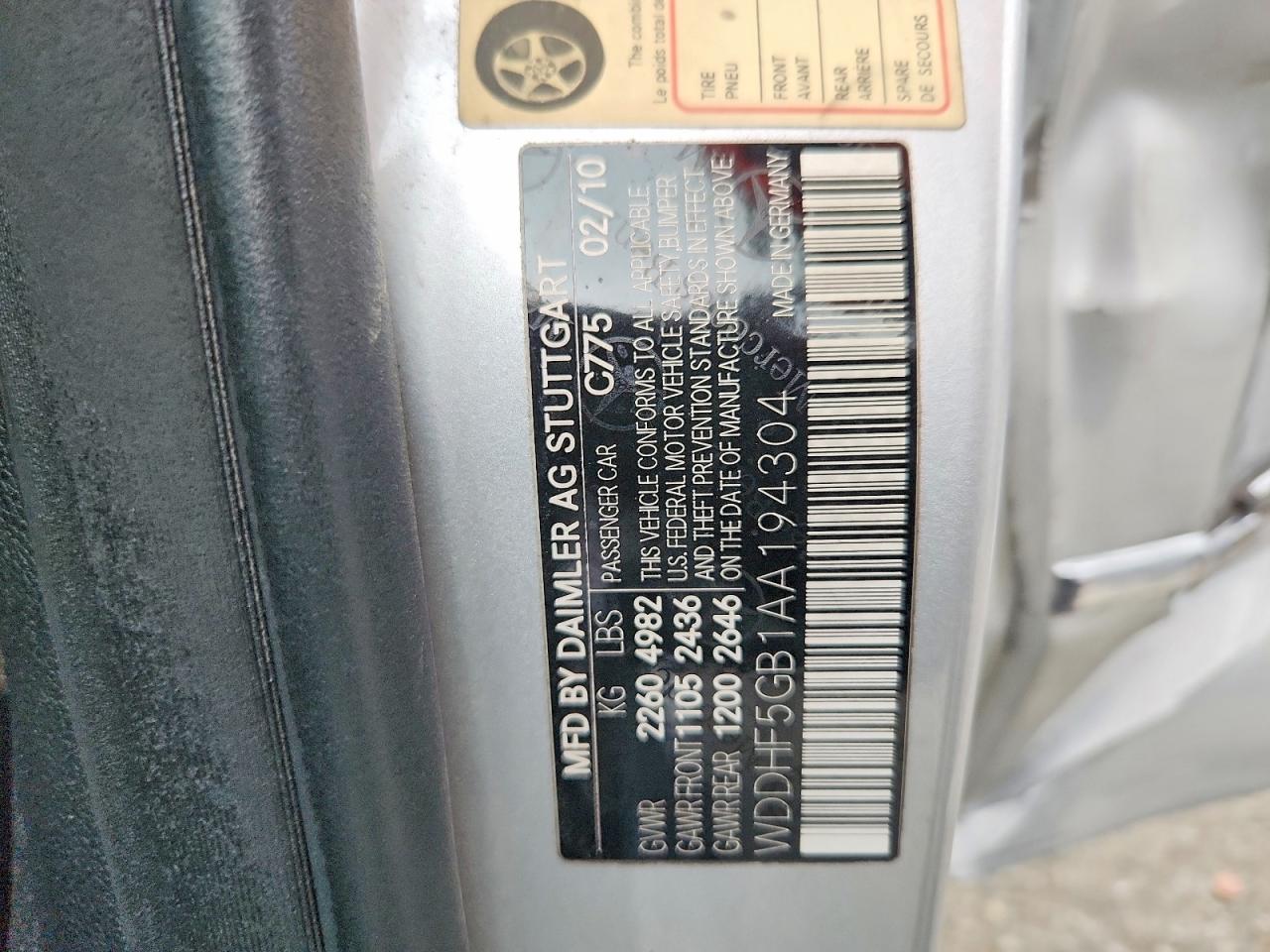 2010 MERCEDES-BENZ E 350 photo 34