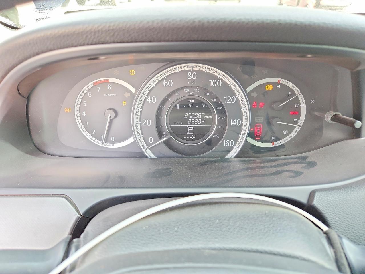 2014 HONDA ACCORD LX photo 25