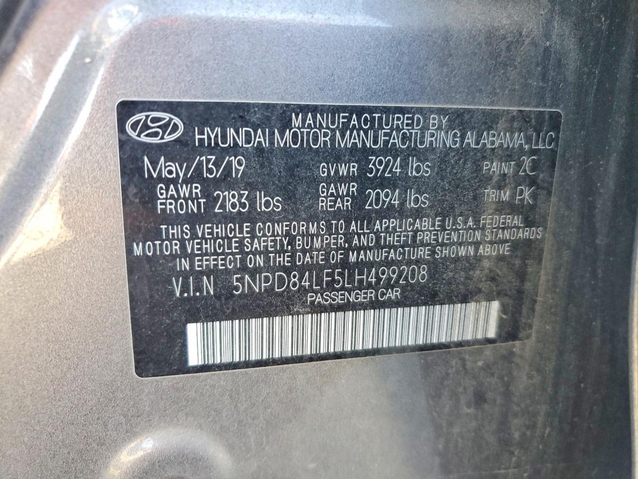 2020 HYUNDAI ELANTRA SEL photo 34