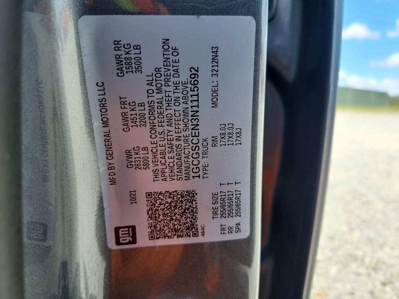 2022 CHEVROLET COLORADO LT photo 12