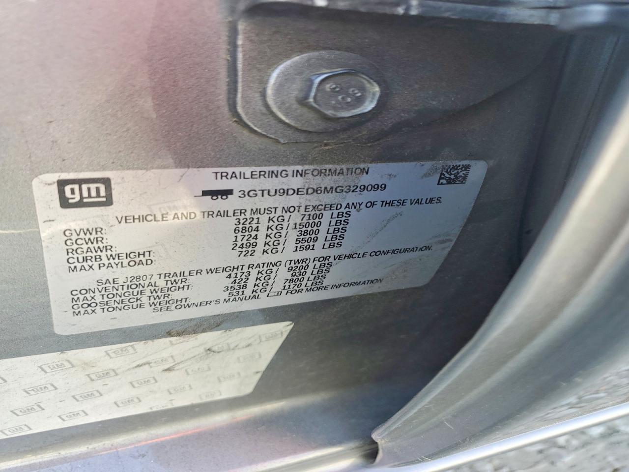 2021 GMC SIERRA K1500 SLT photo 23