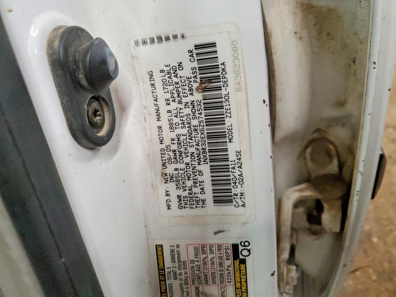 2006 TOYOTA COROLLA CE photo 23