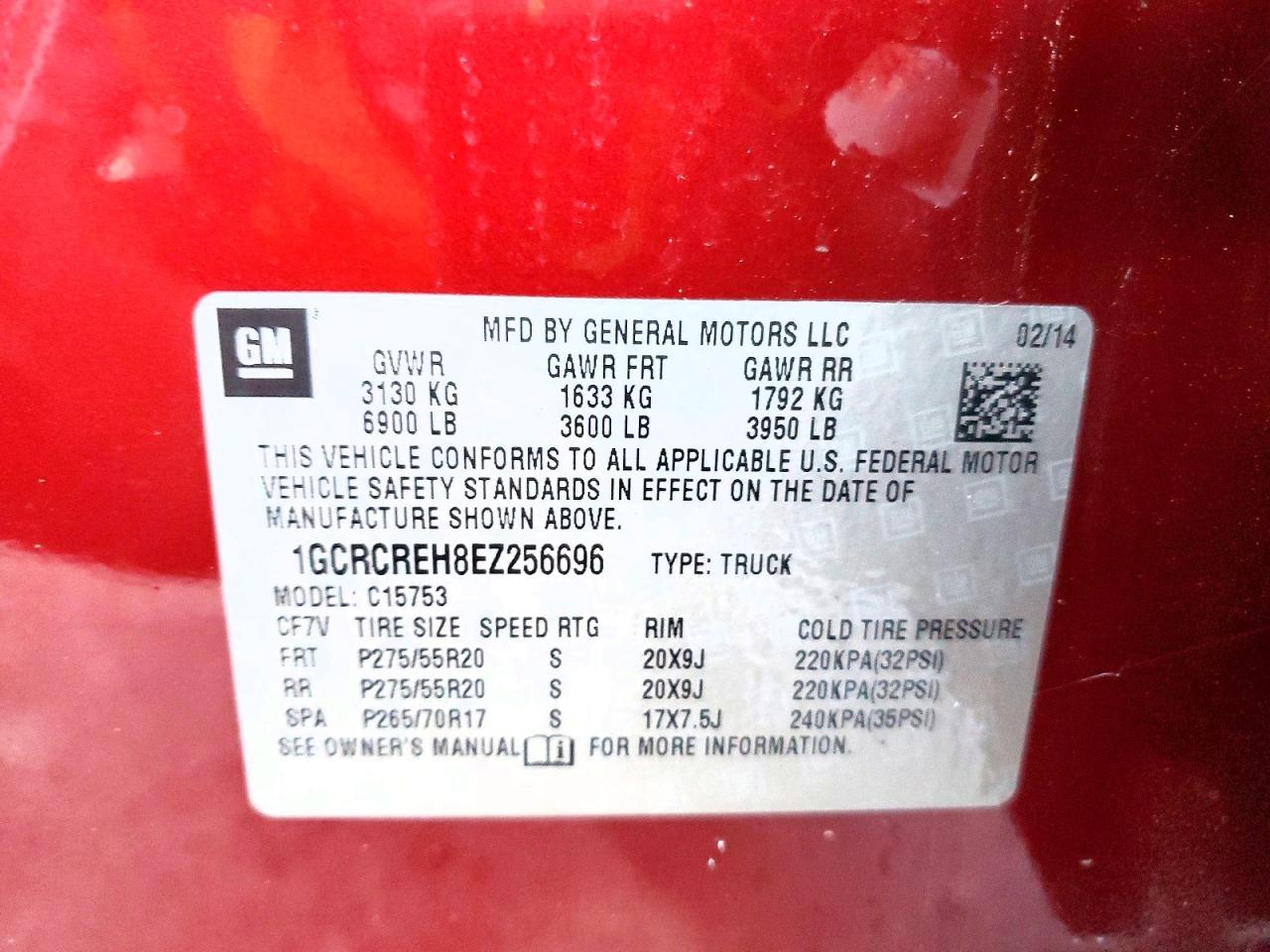2014 CHEVROLET SILVERADO C1500 LT photo 12