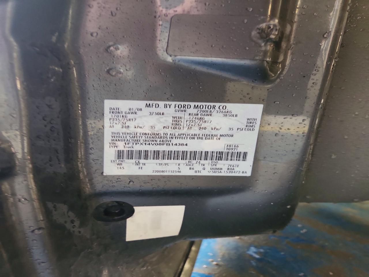 2008 FORD F150 photo 34